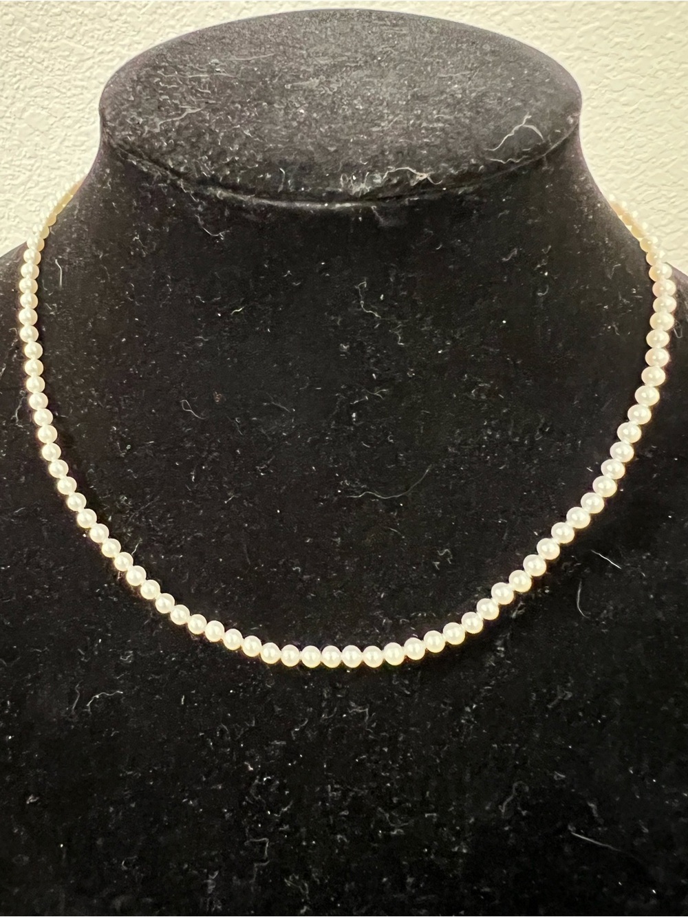 Classic White Pearl Strand Necklace - Timeless Elegance